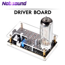 Nobsound HiFi Mini Magic Eye 6E2 EM87 Preamp Tube Audio Level Indicator VU Meter Driver Board With Case 2024 - buy cheap