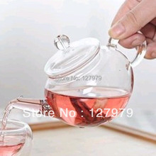 250ml flower teapot glass pot with 2 Double cups high temperature resistant glass tea set mug with filter spring 2024 - buy cheap