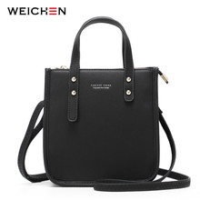 WEICHEN Many Departments Shoulder & Handbags Women Leather Crossbody Messenger Bag Female High Quality Ladies Small Tote Sac 2024 - buy cheap