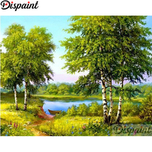 Dispaint Full Square/Round Drill 5D DIY Diamond Painting "natural scenery" 3D Embroidery Cross Stitch Home Decor Gift A11906 2024 - buy cheap