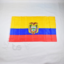 Bandera ecuatoriana de 90x150cm, Bandera Nacional colgante, pie 3x5, para reunión, desfile, fiesta, decoración 2024 - compra barato