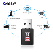 KEBIDU-Mini tarjeta de red LAN portátil USB, receptor adaptador inalámbrico WiFi 802.11n/b/g para Macbook Win Xp/150, 7/8 Mbps 2024 - compra barato