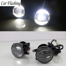 Car Flashing Led Fog Lamp with LED DRL Daytime Running Light For Mitsubishi PAJERO null Pajero Sport 2024 - buy cheap