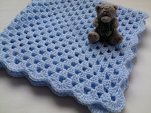 Crochet Baby Blanket, Afghan, Nursery Bedding Christening, Baptism gift, deken, colcha ,coperta, Babydecke, manta, couverture 2024 - buy cheap