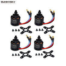 4pcs/lot Sunnysky X2212 980KV KV1400/1250/2450 180W Brushless Motor For Multirotor Quadcopter Hexa Octa Wholesale 2024 - buy cheap