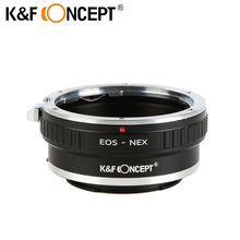 K & F CONCEPT-adaptador de montaje para lente de EF-S a Sony NEX, adaptador de montaje con trípode para Canon EOS EF, cuerpo de cámara DSLR, Envío Gratis 2024 - compra barato