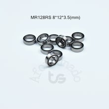MR128RS 8*12*3.5(mm) 10piece bearing rubber seal free shipping ABEC-5 chrome steel miniature bearing hardware Transmission Part 2024 - buy cheap