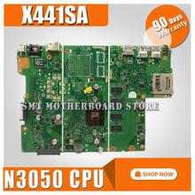 with 4G RAM + N3050 CPU X441SC Laptop motherboard For Asus X441SA X441SC X441S A441S Test original X441SC mainboard 2024 - buy cheap