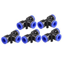 5 Pcs 12mm to 12mm T Style One Touch Fittings Push in Quick Connectors 2024 - buy cheap