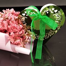 10/50 pces caixas de doces de papel pearlscent amor coração presente saco caixa de presente de casamento favores festa de aniversário decoração de casamento de natal 5z 2024 - compre barato