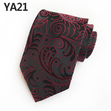 21 Styles Ties for Men Paisley Flower Necktie Wedding Business Party Jacquard Gravatas Silk Ties 8cm Fashion Mens Ties 2024 - buy cheap