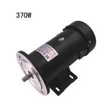 Permanent magnet DC motor 370W with round flange with horizontal and vertical double DC1/2HP 1800 rpm motor 2024 - buy cheap
