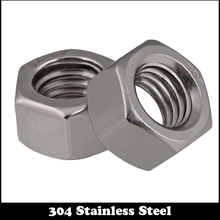 25pcs 8# 8#-32 201 304 Stainless Steel 201ss 304ss Nuts US Standard American Form Coarse Thread UNC Hex Hexagon Nut 2024 - buy cheap