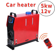 Car Parking Heater 5KW 12V Car Heater For Trucks Motor Homes Boats Bus LCD Screen key Switch Remote Control 1/4 Holes 2024 - buy cheap