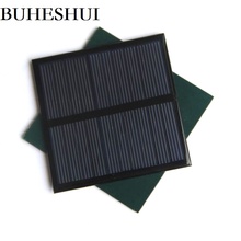 BUHESHUI 0.7 W 5 V Célula Solar Painel Solar DIY Solar Carregador de Bateria Para 3.7 V Epóxi Luz Estudo 70*70 MM Policristalino Frete Grátis 2024 - compre barato