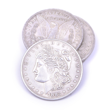 Dólar de cobre de gran calidad para aprender, accesorios de Magia, moneda, Magia, Magia, 3,8 cm de diámetro 2024 - compra barato