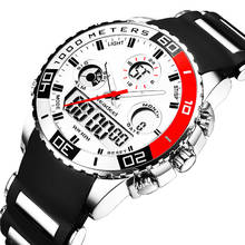 Top Brand Luxury Watches Men Rubber LED Digital Men's Quartz Watch Man Sports Army Military Wrist Watch erkek kol saati 2024 - buy cheap
