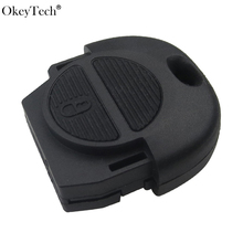 OkeyTech 2 Buttons Replacement Remote Key Shell for Nissan Almera Primera Micra X-Trail Navara High Quality Key Case Soft Button 2024 - buy cheap