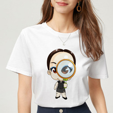 New Summer Short sleeve T Shirt Women Personality Fashion female Print T-shirt Harajuku Thin Section Tshirt femme tops Clothing 2024 - buy cheap