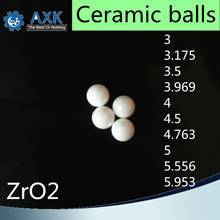 ZrO2 Керамика шаров 3 3,175 3,5 3,969 4 4,5 4,763 5 5,556 5,953 (10 шт.) диоксид циркония G5 прецизионный шарик 2024 - купить недорого