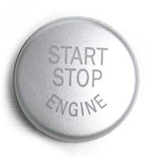Кнопка переключателя включения и останова двигателя, сменная КРЫШКА ДЛЯ BMW 3/5 серии E90 E91 E60 X1 X3 X5 X6, серебристая 2024 - купить недорого