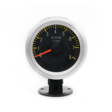 CNSPEED 52mm Car Tachometer 0-8000 RPM Gauge Meter Carbon Indicator Control & led light auto RPM Gauge XS100038 2024 - buy cheap