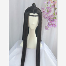 80cm personalized swordsman cosplay hair for adults warrior cosplay chinese ancient dynasty hair anime cosplay head wear 2024 - buy cheap