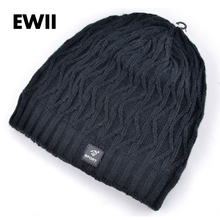 2015 New winter plus velvet beanies hats for men winter beanie caps bone skullies men knitted bonnet cap gorro masculino 2024 - buy cheap