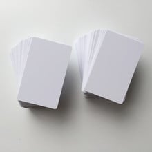 Cartão de crédito e impressão em branco, 230 peças, em branco, com acabamento fosco, impressoras epson ou canon 2024 - compre barato