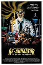 RE-ANIMATOR Movie Poster 1985 H.P. Lovecraft SILK POSTER Decorative painting  24x36inch 2024 - buy cheap