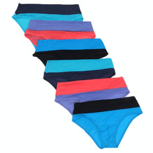 6PCS Men's Briefs Underwear U Convex Pocket Ultra-thin Transparent Ice Silk Men's Briefs Fork Low Waist Small Pants Sexy Shorts 2024 - buy cheap