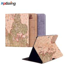 Map Print Stand PU Leather Case Cover for Samsung Galaxy Tab 4 10.1 T530 Tablet Case for Samsung Galaxy Tab 4 SM-T530 Case Cover 2024 - buy cheap