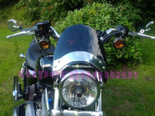 New bike motorcycle/motorbike Windshield/Windscreen For Harley Davidson Sportster 883R 883 1000 1100 1200 XL XLH XLX XR 2024 - buy cheap