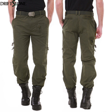 Calça cargo tática masculina, calça de algodão do exército militar ar ar, combate, uniforme de combate, calça casual tipo cargo, 101 2024 - compre barato