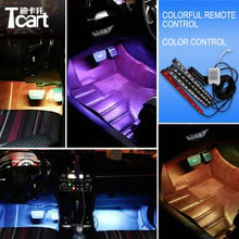 Tcart Car LED RGB Atmosphere Interior Lights For Honda Civic crv fit accord 2016 2017 2018 2019 accessories 2024 - buy cheap