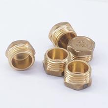 1/2" BSP male Thread Brass Pipe Countersunk Plug hex head socket Pipe fittings 2024 - buy cheap