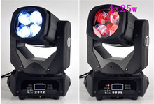 LED Super Beam 4x25W LED moving head beam light for Bar effect led stage lighting 2024 - buy cheap