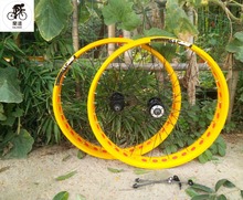 Колеса для велосипеда Kalosse Fat, колеса 26*4,0, колеса с 36 отверстиями, обод 190/175 мм, колеса для пляжного велосипеда 26 дюймов 2024 - купить недорого