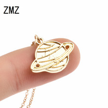 ZMZ-Colgante de planeta a la moda para madre/novia, collar con diseño del universo, regalo para fiesta, astronomía, 2018 2024 - compra barato