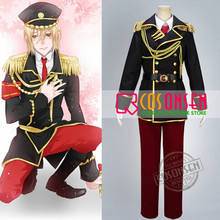 COSPLAYONSEN K Project Totsuka Tatara Spoon Military Uniform Cosplay Costume With Hat All Size 2024 - buy cheap