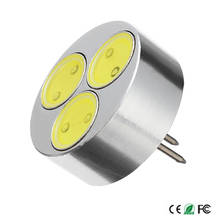 10Pcs/lot High quality DC12V G4 LED Bulb 5W 3 COB Chips LED Lamps Bulbs Replace 60W incandecent light 2024 - buy cheap