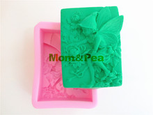 Mom&Pea 0349 Free Shipping Spirit & Flower Silicone Soap Mold Cake Decoration Fondant Cake 3D Mold Food Grade Silicone Mould 2024 - buy cheap