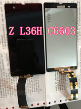 For Sony Xperia Z L36h LCD C6606 C6603 C6602 C660x C6601 LCD Display + Touch Screen Free Shipping 2024 - buy cheap