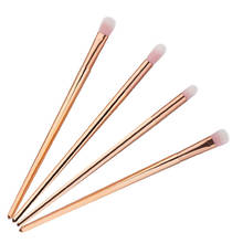 Pro Makeup Brushes Set Eyeshadow Eyeliner Lip Brush Foundation Powder Tool Brush Set Tool Kit New Synthetic Hair 4pcs 2024 - buy cheap