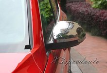 Free Shipping Chromed Side Door Mirror Cover Trim For Volkswagen Tiguan 2012 2013 2024 - buy cheap