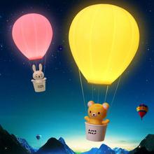 Dimmable Hot Air Balloon LED Night Light Children Baby Nursery Lamp Touch Switch USB Rechargeable Wall Lamp for Kids Bedroom 2024 - buy cheap