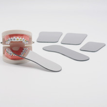 Espelhos fotográficos intraoral ortodôntico 5pcs odontologia, vidro de 2 lados para item de laboratório dental 2024 - compre barato