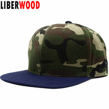 LIBERWOOD Brand Kingsman Bone Men Women Snapback Caps Army Camo Camouflage Flat Bill Brim Baseball Caps Gorras Hip hop Hats 2024 - buy cheap
