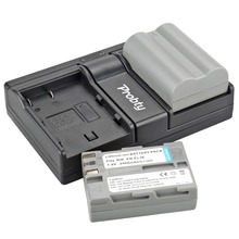 Bateria + carregador usb duplo para câmera nikon, 2 peças 2024 - compre barato