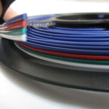 10-метровый 4-контактный удлинитель RGB + белый Проводной Соединительный кабель для светодиодной ленты 3528 5050 RGB Бесплатная доставка 2024 - купить недорого